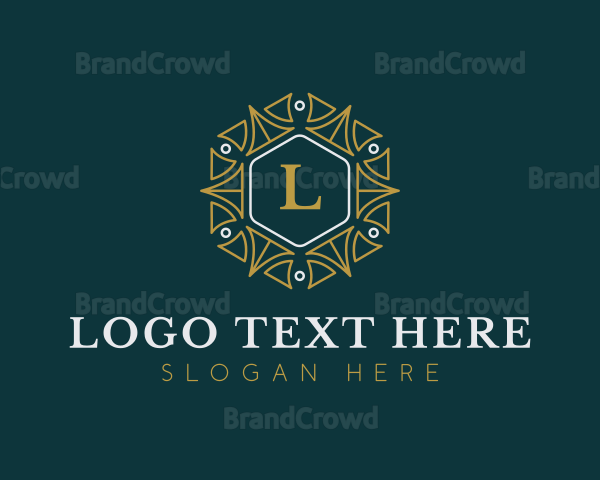 Hexagon Jewelry Boutique Logo