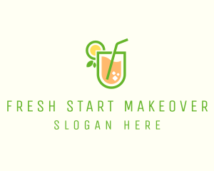 Healthy Juice Beverage  logo design