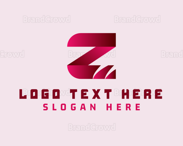 Logistics Freight Letter Z Logo