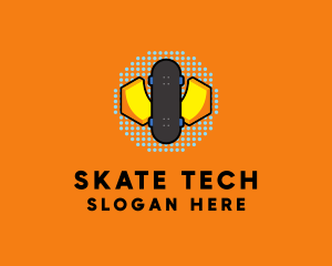 Retro Skater Park logo design