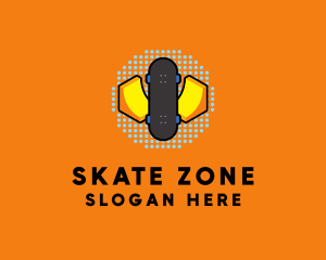 Retro Skater Park logo design