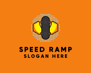 Ramp - Retro Skater Park logo design