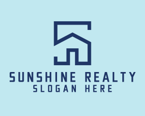 Housing Realty Letter S logo design