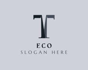 Legal Firm Corporation Letter T Logo