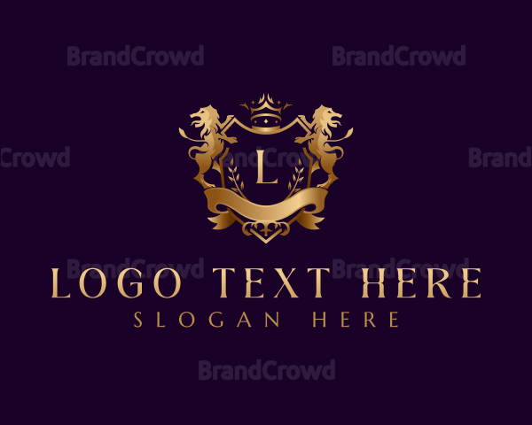 Lion Royalty Decorative Logo