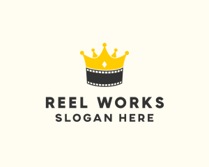 Reel - Royal Movie Reel logo design