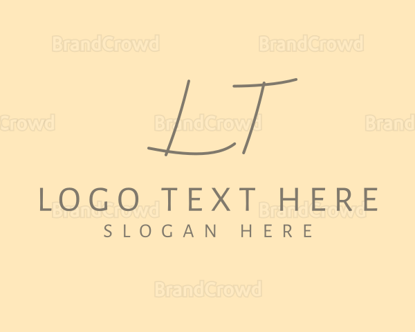 Luxury Elegant Handwritten Logo