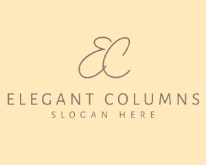 Luxury Elegant Handwritten logo design