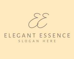 Luxury Elegant Handwritten logo design