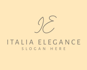 Luxury Elegant Handwritten logo design