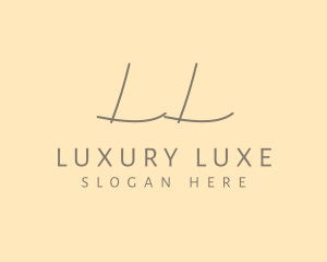 Luxury Elegant Handwritten logo design