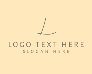 Luxury Elegant Handwritten Logo