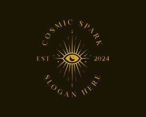 Cosmic Eye Boho logo design