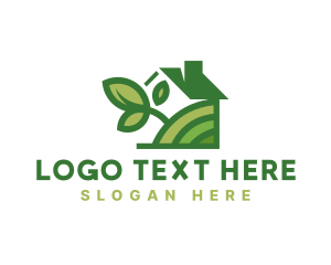 Landscape - Home Garden Plant logo design