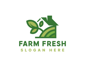 Home Garden Plant logo design