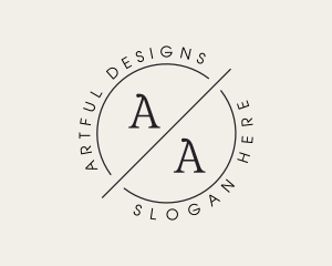 Hipster Apparel Brand logo design