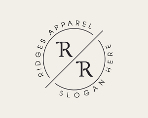 Hipster Apparel Brand logo design