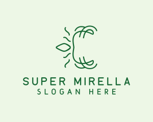 Extract - Sustainable Leaf Letter logo design
