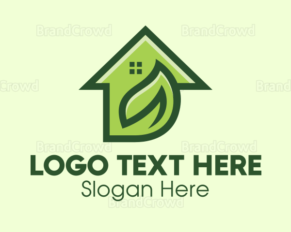 Green Living Real Estate Logo