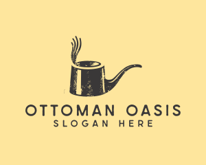 Ottoman - Smoke Lamp Pipe logo design