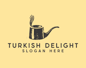 Turkish - Smoke Lamp Pipe logo design