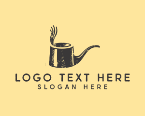 Tobacco - Smoke Lamp Pipe logo design