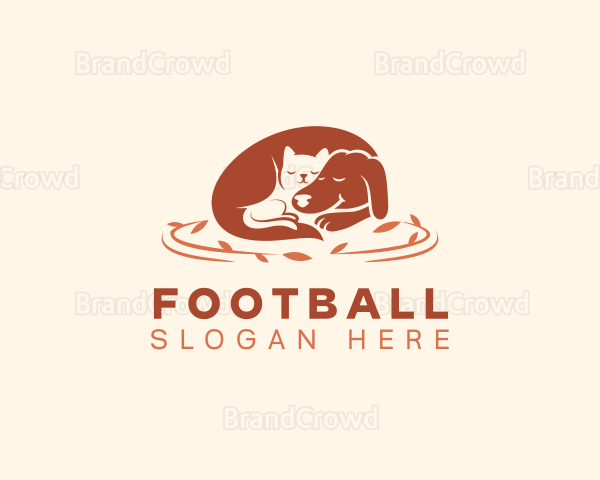 Cat Dog Animal Logo