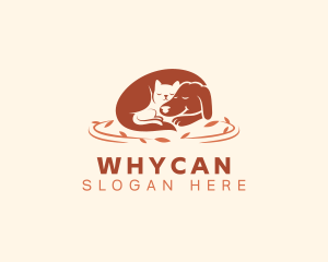 Cat - Cat Dog Animal logo design