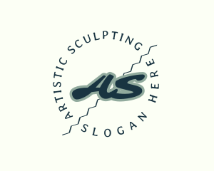 Retro Artist Studio logo design