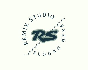 Retro Artist Studio logo design