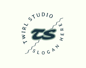 Retro Artist Studio logo design