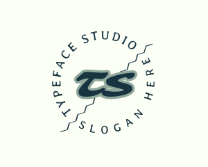 Retro Artist Studio logo design