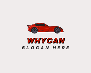 Red Sports Car Logo