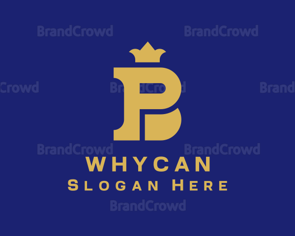 Royal Crown Hotel Letter PB Logo