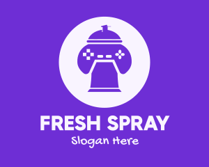 Gaming Spray Paint logo design
