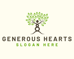 Philanthropy - Wellness Human Nature logo design