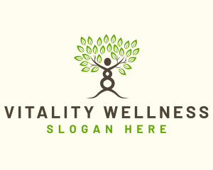 Wellness Human Nature logo design