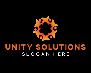 United - Abstract United Community logo design