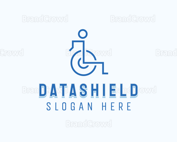 Disability Paralympic Wheelchair Logo