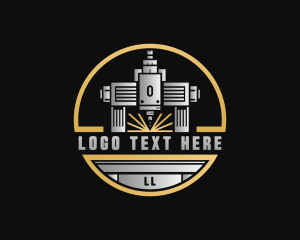 Vintage - Laser CNC Fabrication logo design