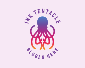 Octopus - Octopus Tentacle Sea Creature logo design