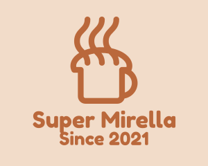 Hot Coffee Bread logo design