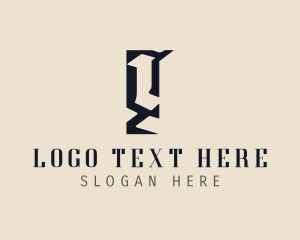Accounting - Vintage Boutique Letter Y logo design