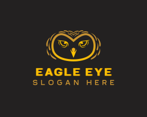 Bird Owl Avian logo design