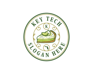 Key Lime Pie Florida logo design