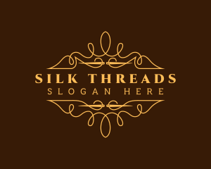 Weaving - Sewing Needle Tailoring logo design
