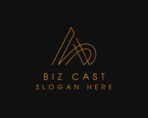 Event Styling - Minimalist Letter A Company logo design