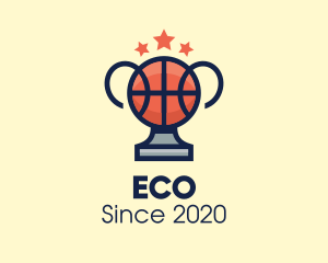Basketball Tournament Trophy logo design