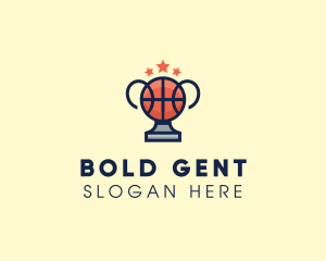 Basketball Tournament Trophy logo design