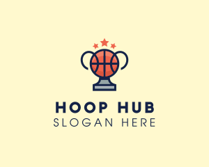 Hoop - Basketball Tournament Trophy logo design